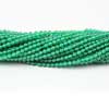 Natural Green Onyx Polished Smooth Round Ball Beads Strand Length is 14 Inches & Sizes from 2mm approx.